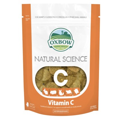 Vitamin C tablets for small animals